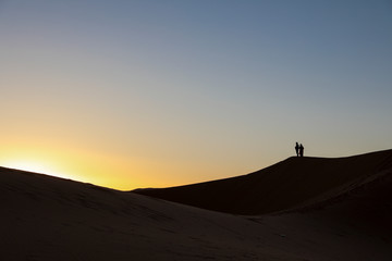 Obraz premium Sahara Desert. Merzouga Morocco.
