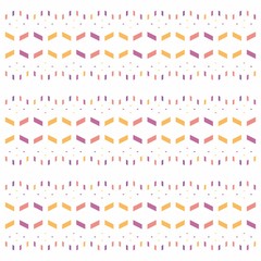 Beautiful of Colorful Geometric Shapes, Repeated, Abstract, Illustrator Pattern Wallpaper. Image for Printing on Paper, Wallpaper or Background, Covers, Fabrics