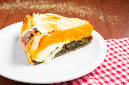 tarta de calabaza y verdura