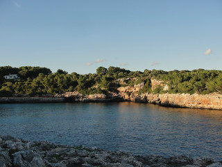 Cala Sa Nau - beautiful bay and beach on Mallorca, Spain - Europe