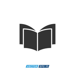 Book Education Icon Design Vector