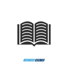Book Education Icon Design Vector