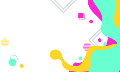 new modern vector background with shapes