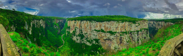 landscape with green grass