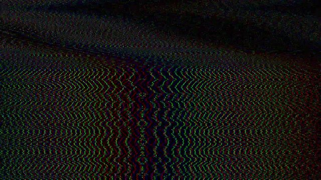 Analog distortion with glitches. Monochrome, black and white offset flickering noise. Video error. Screen damage effects, artifacts. VHS. Bad interference. Visible cathode ray tube pattern. 80s, 90s