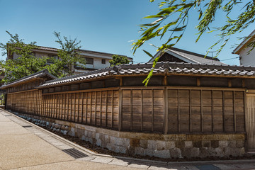 有松の古い町並み