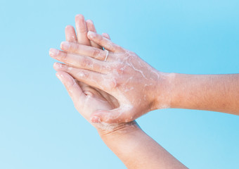 wash and clean your hands