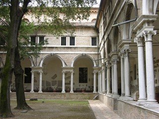 Ravenna, Italy, Church of San Vitale, Cloister
