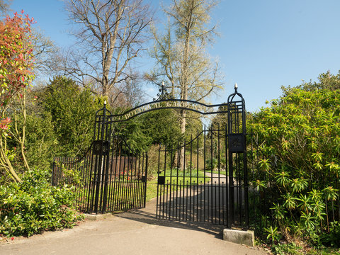 Bath Botanical Garden Entrance Gate
