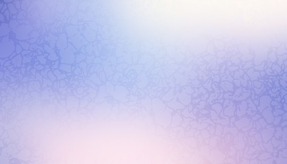 Half transparent pattern on dlicate lilac glass transparent background. 