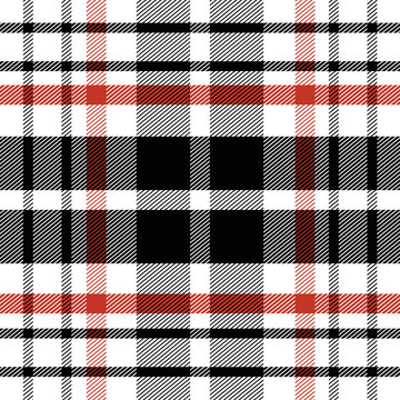 Tartan, Twill plaid seamless pattern abstract background illustration. Scottish style texture for textile print, wallpapers, shirt, fabric, wrapping paper. Vintage square geometric. - Vector
