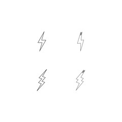 power lighting electric icon logo
