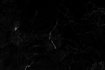 Black marble background, beautiful texture, used for interior design and decoration work.