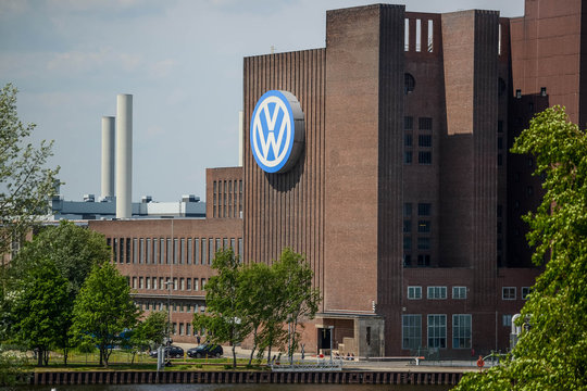 View to old Factory.Wolfsburg, Germany, May 19 2016