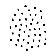 Doodles texture elements. Vector hand drawn artistic