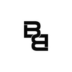 bb letter original monogram logo design