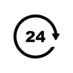 time icon clock symbol and calendar line art design for business cards, invitations, posters, 24 hour alarm time banners