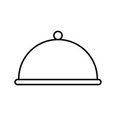 kitchen furniture icon logo in the restaurant symbols of pots, pans, blenders, food hoods, cups, knives, chef hats, bowl shoes and etc. for the design of banners, logo posters, business cards.
