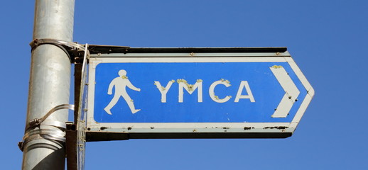  Young Men's Christian Association sign