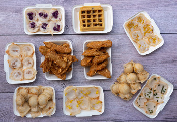 Thai Battered Bananas and Potatoes 