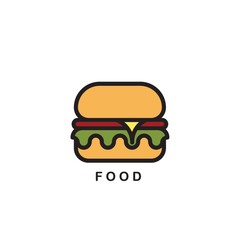 A hamburger icon, logotype.
