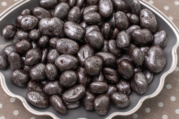 pebble chocolates in a fantasy box.