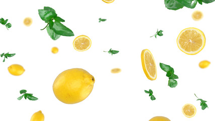 Lemon and mint. Depth of Field on c03 v01
