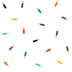 マットな色鉛筆パターン