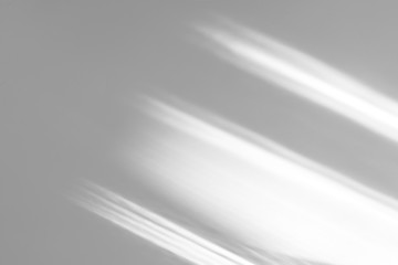 Overlay effect for photo and mockups. Organic drop diagonal shadow and rays of light from window on...
