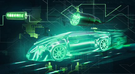 Elektro Auto Technologie