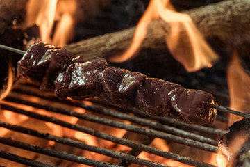american, appetizing, background, barbecue, barbecuing, barbeque, bbq, beef, beef steak, black, burgers, camping, charcoal, closeup, coals, cook, cooking, cookout, cuisine, dark, delicious, dinner, fi