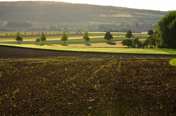 germany landscape old farming area