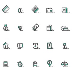 A money icons illustration.