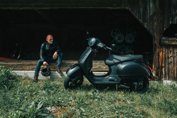 Scooter Ausflug