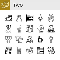 two icon set