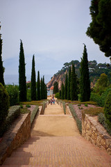 Marimurtra Botanical garden in Blanes, Catalonia.