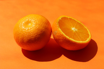 Orange is a sweet fruit that use to eat as a dessert