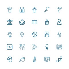 Editable 25 logo icons for web and mobile