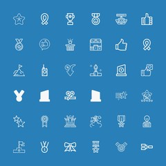 Editable 36 best icons for web and mobile