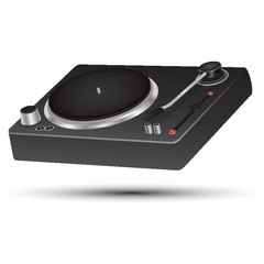 Fototapeta premium Gramofon DJ