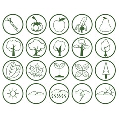 nature icon collection