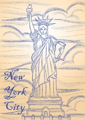 new york city drawing