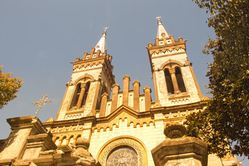 Fototapeta na wymiar Holy Mother Virgin Nativity Cathedral, Batumi, Georgia.