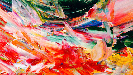 Colorful abstract background wallpaper. Modern motif visual art.  Mixtures of oil paint. Trendy...