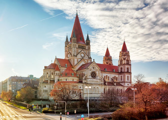 Vienna - St. Francis of Assisi Church, Austria.