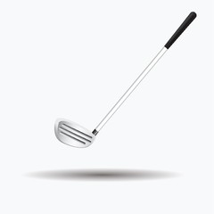 A golf stick illustration.