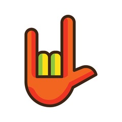 rock sign