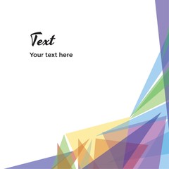 Abstract background with copy space