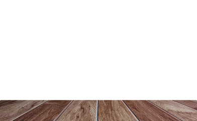Brown wood board has a parallel horizontal shape to extinguish the level of the floor. Suitable for...