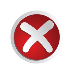 A cancel button illustration.